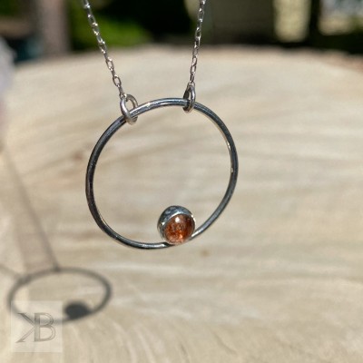 Sunstone necklace