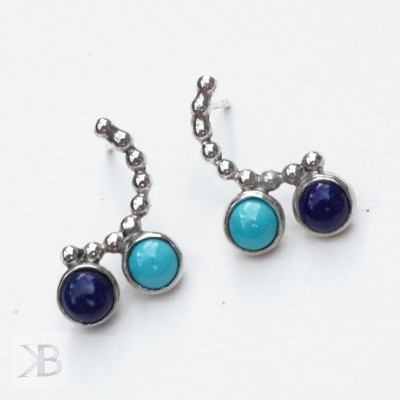 Turquoise and lapis lazuli...