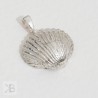 Shell silver pendant